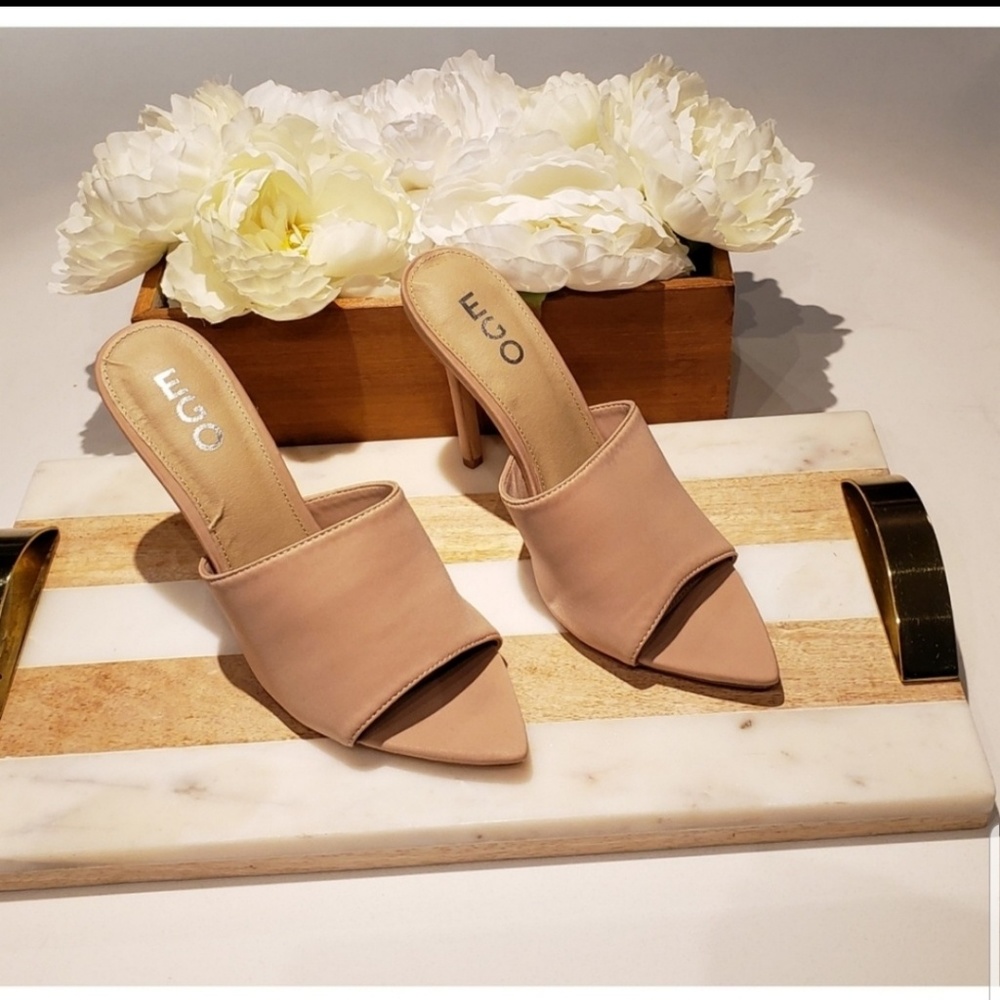 EGO Blush Pink Mules